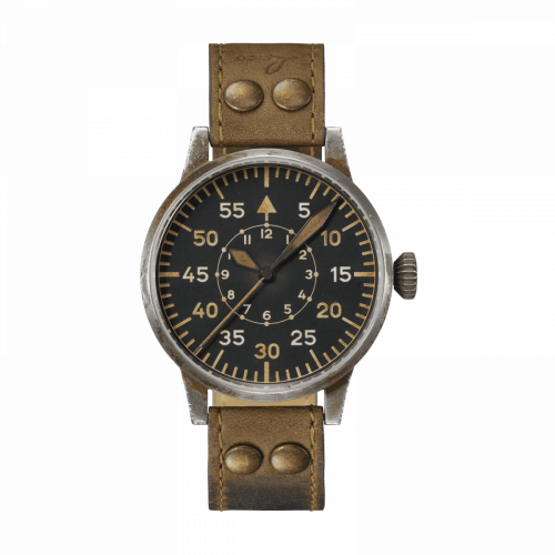 Laco Pilot Watch Original Kempten Erbstck Stainless Steel / Black 862097 Laco Pilot Watch Original Kempten Erbstck Stainless Steel / Black 862097