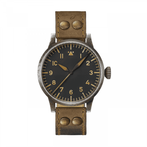 Laco Pilot Watch Original Heidelberg Erbstck Stainless Steel / Black 862098