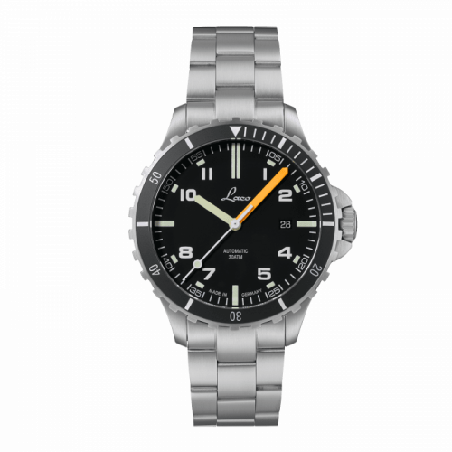 Laco Squad Watch Himalaya MB / Stainless Steel / Black 862106.MB Laco Squad Watch Himalaya MB / Stainless Steel / Black 862106.MB