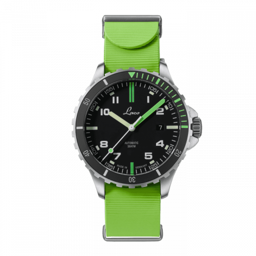 Laco Squad Watch Amazonas .RB / Stainless steel / Black 862107.RB Laco Squad Watch Amazonas .RB / Stainless steel / Black 862107.RB