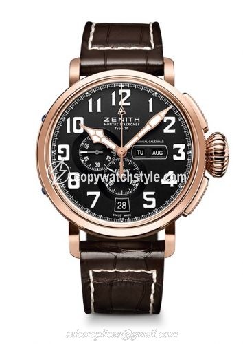 Zenith Pilot Type 20 Annual Calendar 87.2430.4054/21.C721 Zenith Pilot Type 20 Annual Calendar 87.2430.4054/21.C721
