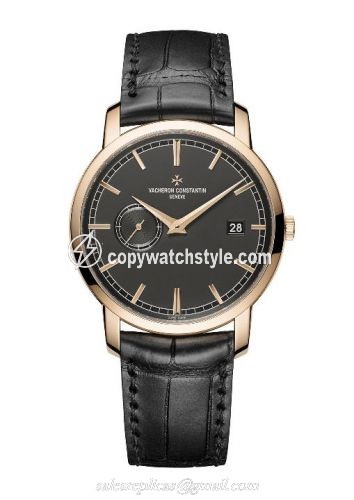 Vacheron Constantin Traditionnelle Self-Winding Small Seconds Pink Gold / Slate 87172/000R-B403