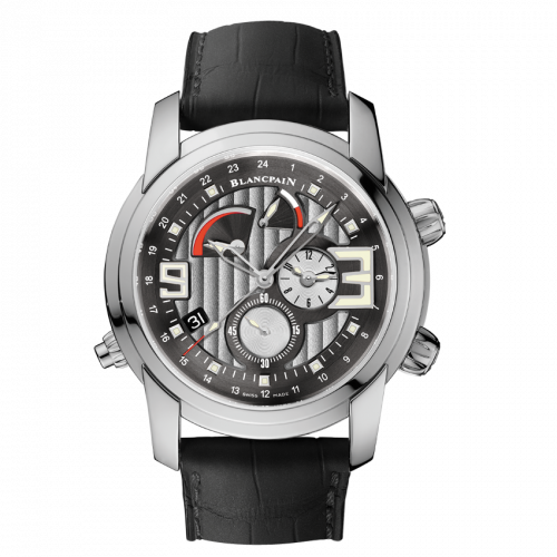 Blancpain L-Evolution Reveil GMT Stainless Steel 8841-1134-53B Blancpain L-Evolution Reveil GMT Stainless Steel 8841-1134-53B