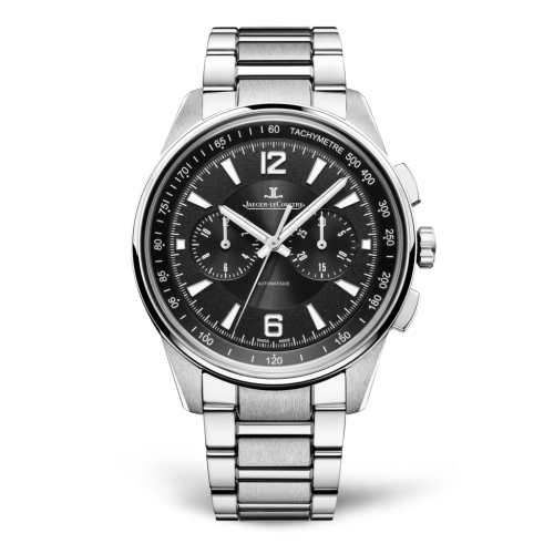 Jaeger-LeCoultre Polaris Chronograph Stainless Steel / Black / Bracelet 9028170 Jaeger-LeCoultre Polaris Chronograph Stainless Steel / Black / Bracelet 9028170