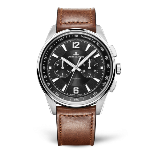 Jaeger-LeCoultre Polaris Chronograph Stainless Steel / Black / Calf 9028471 Jaeger-LeCoultre Polaris Chronograph Stainless Steel / Black / Calf 9028471