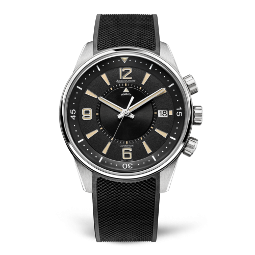 Jaeger-LeCoultre Polaris Memovox Stainless Steel / Black / Rubber 9038670