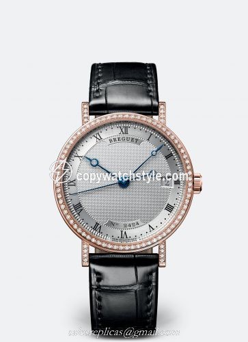 Breguet Classique 9068 Rose Gold / Silver 9068BR/12/976/DD00 Breguet Classique 9068 Rose Gold / Silver 9068BR/12/976/DD00