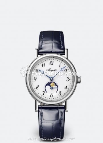 Breguet Classique Dame 9087 White Gold / White 9087BB/29/964