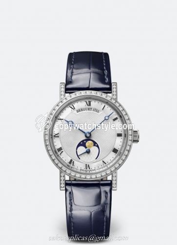Breguet Classique Dame 9088 White Gold / White 9088BB/52/964/DD0D Breguet Classique Dame 9088 White Gold / White 9088BB/52/964/DD0D