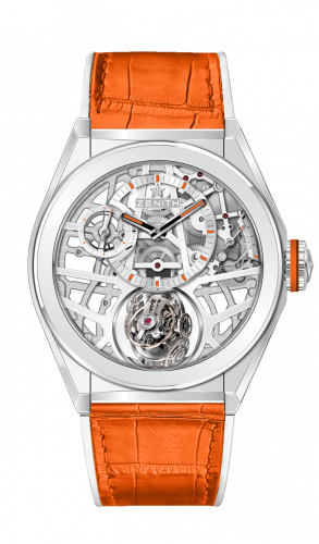 Zenith Defy Zero G Titanium / Skeleton / Alligator / Swizz Beatz 95.9001.8812/77.R591