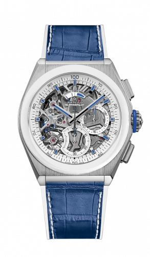Zenith Defy El Primero 21 Titanium / Skeleton / Mykonos 95.9008.9004/77.R594 Zenith Defy El Primero 21 Titanium / Skeleton / Mykonos 95.9008.9004/77.R594