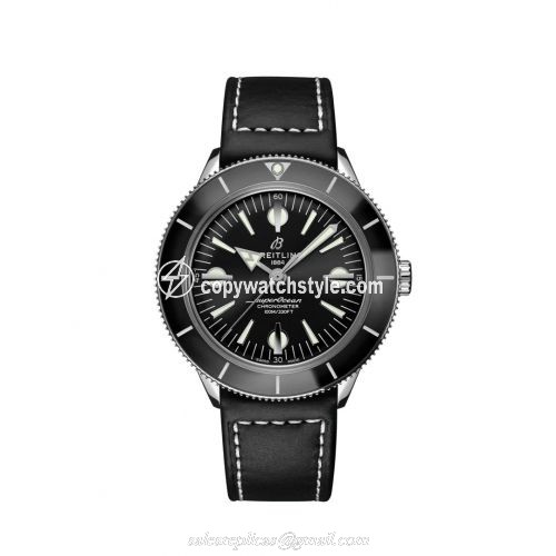 Breitling Superocean Heritage '57 Stainless Steel / Calf / Folding A10370121B1X2