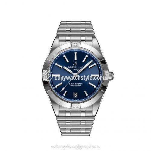 Breitling Chronomat Automatic 36 Stainless Steel / Blue / Rouleaux A10380101C1A1