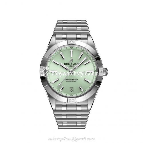 Breitling Chronomat Automatic 36 Stainless Steel / Green / Rouleaux A10380101L1A1 Breitling Chronomat Automatic 36 Stainless Steel / Green / Rouleaux A10380101L1A1
