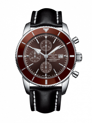 Breitling Superocean Heritage II 46 Chronograph Stainless Steel / Bronze / Bronze / Calf / Pin A1331233/Q616/441X/A20BA.1