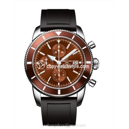 Breitling Superocean Heritage 46 Chronograph Stainless Steel / Bronze / Bronze / Rubber A1332033.Q553.135S