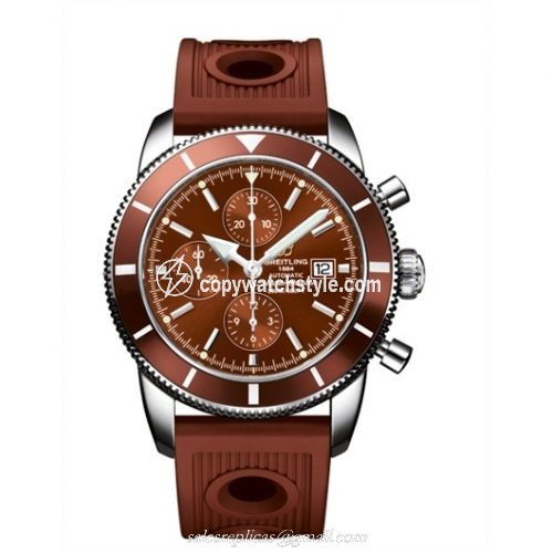 Breitling Superocean Heritage 46 Chronograph Stainless Steel / Bronze / Bronze / Rubber A1332033.Q553.206S Breitling Superocean Heritage 46 Chronograph Stainless Steel / Bronze / Bronze / Rubber A1332033.Q553.206S