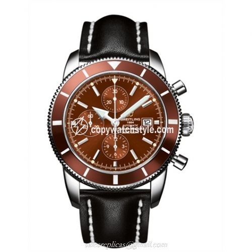 Breitling Superocean Heritage 46 Chronograph Stainless Steel / Bronze / Bronze / Calf A1332033.Q553.441X Breitling Superocean Heritage 46 Chronograph Stainless Steel / Bronze / Bronze / Calf A1332033.Q553.441X