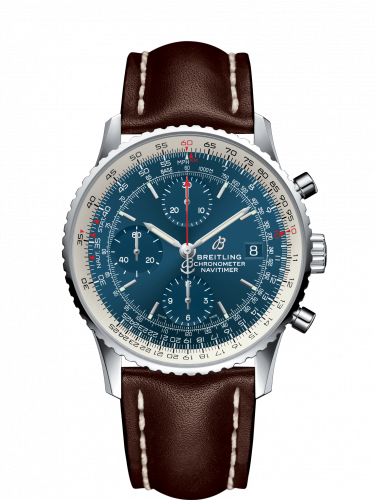 Breitling Navitimer 1 Chronograph 41 Stainless Steel / Blue / Calf / Pin A1332412/CA02/437X Breitling Navitimer 1 Chronograph 41 Stainless Steel / Blue / Calf / Pin A1332412/CA02/437X