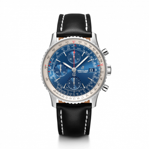 Breitling Navitimer 1 Chronograph 41 Stainless Steel / Blue / Calf / Folding A13324121C1X2 Breitling Navitimer 1 Chronograph 41 Stainless Steel / Blue / Calf / Folding A13324121C1X2