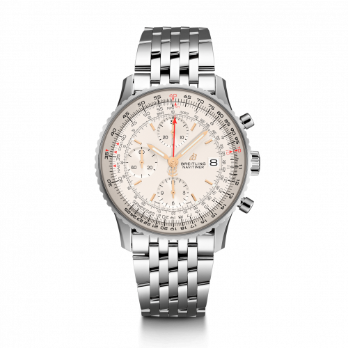 Breitling Navitimer 1 Chronograph 41 Stainless Steel / Silver / Bracelet A13324121G1A1 Breitling Navitimer 1 Chronograph 41 Stainless Steel / Silver / Bracelet A13324121G1A1
