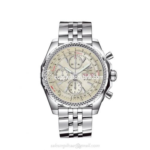 Breitling Breitling for Bentley GT Stainless Steel / White / Japan Special Edition A133628X/A786/980A Breitling Breitling for Bentley GT Stainless Steel / White / Japan Special Edition A133628X/A786/980A