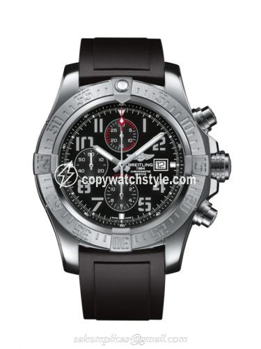 Breitling Super Avenger II Stainless Steel / Volcano Black / Rubber / Pin A1337111/BC28/135S/A20S.1 Breitling Super Avenger II Stainless Steel / Volcano Black / Rubber / Pin A1337111/BC28/135S/A20S.1