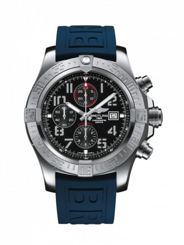 Breitling Super Avenger II Stainless Steel / Volcano Black / Rubber / Pin A1337111/BC28/159S/A20S.1 Breitling Super Avenger II Stainless Steel / Volcano Black / Rubber / Pin A1337111/BC28/159S/A20S.1