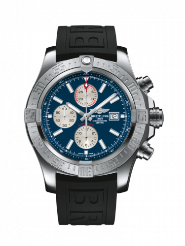 Breitling Super Avenger II Stainless Steel / Mariner Blue / Rubber / Folding A1337111/C871/155S/A20D.2 Breitling Super Avenger II Stainless Steel / Mariner Blue / Rubber / Folding A1337111/C871/155S/A20D.2