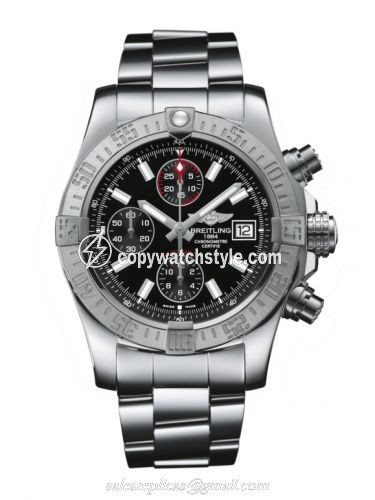 Breitling Avenger II Stainless Steel / Volcano Black / Bracelet A13381111B1A1 Breitling Avenger II Stainless Steel / Volcano Black / Bracelet A13381111B1A1