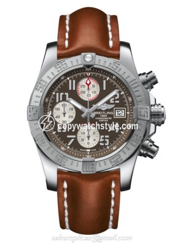 Breitling Avenger II Stainless Steel / Tungsten Gray / Calf / Pin A1338111/F564/433X/A20BA.1 Breitling Avenger II Stainless Steel / Tungsten Gray / Calf / Pin A1338111/F564/433X/A20BA.1