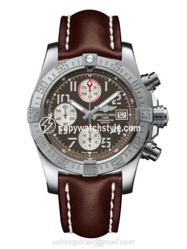 Breitling Avenger II Stainless Steel / Tungsten Gray / Calf / Pin A1338111/F564/437X/A20BA.1 Breitling Avenger II Stainless Steel / Tungsten Gray / Calf / Pin A1338111/F564/437X/A20BA.1