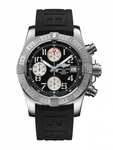 Breitling Avenger II Stainless Steel / Volcano Black / Rubber / Pin A13381111B2S2 Breitling Avenger II Stainless Steel / Volcano Black / Rubber / Pin A13381111B2S2