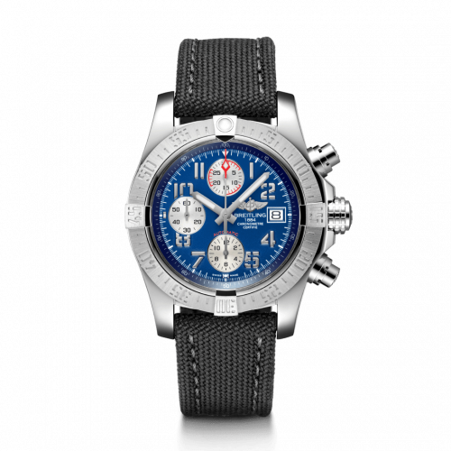 Breitling Avenger II Stainless Steel / Mariner Blue / Military / Pin A13381111C1W1 Breitling Avenger II Stainless Steel / Mariner Blue / Military / Pin A13381111C1W1