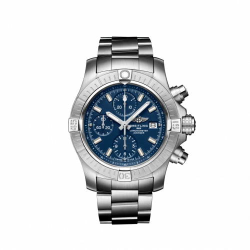 Breitling Avenger Chronograph 43 Stainless Steel / Blue / Bracelet A13385101C1A1 Breitling Avenger Chronograph 43 Stainless Steel / Blue / Bracelet A13385101C1A1