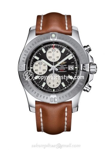 Breitling Colt Chronograph Automatic Stainless Steel / Volcano Black / Calf / Pin A1338811/BD83/433X/A20BA.1 Breitling Colt Chronograph Automatic Stainless Steel / Volcano Black / Calf / Pin A1338811/BD83/433X/A20BA.1