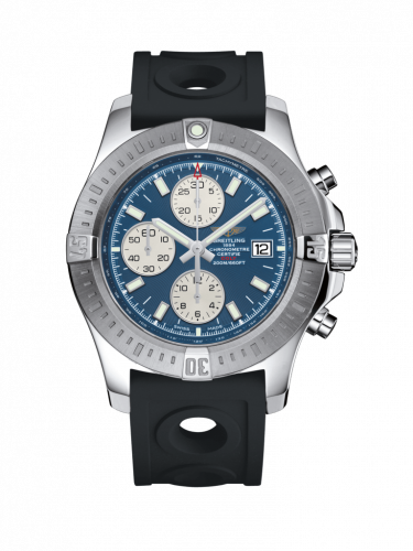 Breitling Colt Chronograph Automatic Stainless Steel / Mariner Blue / Rubber / Pin A1338811/C914/227S/A20S.1 Breitling Colt Chronograph Automatic Stainless Steel / Mariner Blue / Rubber / Pin A1338811/C914/227S/A20S.1