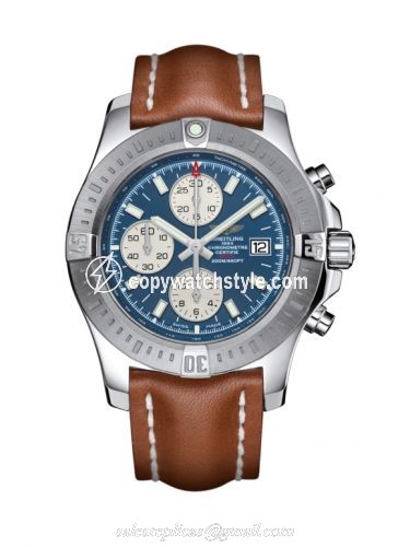 Breitling Colt Chronograph Automatic Stainless Steel / Mariner Blue / Calf / Pin A1338811/C914/433X/A20BA.1 Breitling Colt Chronograph Automatic Stainless Steel / Mariner Blue / Calf / Pin A1338811/C914/433X/A20BA.1