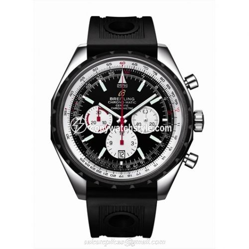 Breitling Chrono-Matic 49 Black / Rubber A1436002.B920 Breitling Chrono-Matic 49 Black / Rubber A1436002.B920