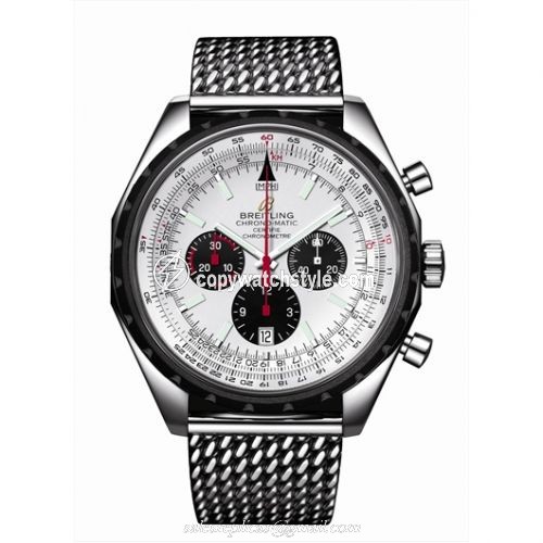 Breitling Chrono-Matic 49 Silver A1436002.G658 Breitling Chrono-Matic 49 Silver A1436002.G658