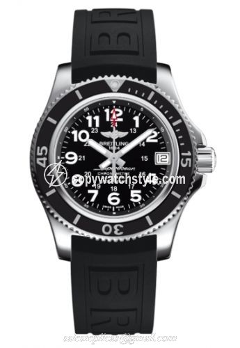 Breitling Superocean II 36 Black / Rubber A17312C9.BD91.237S Breitling Superocean II 36 Black / Rubber A17312C9.BD91.237S