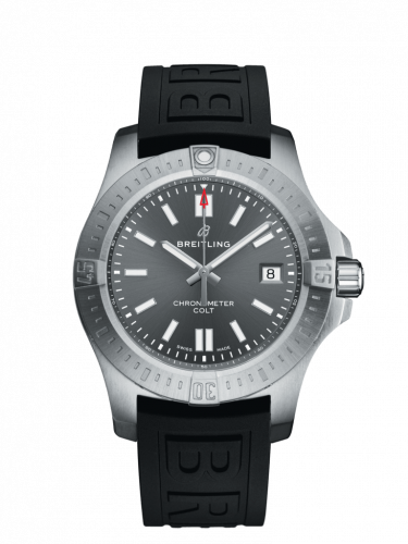 Breitling Chronomat Colt 41 Automatic Tempest Grey / Rubber / Folding A17313101F1S1