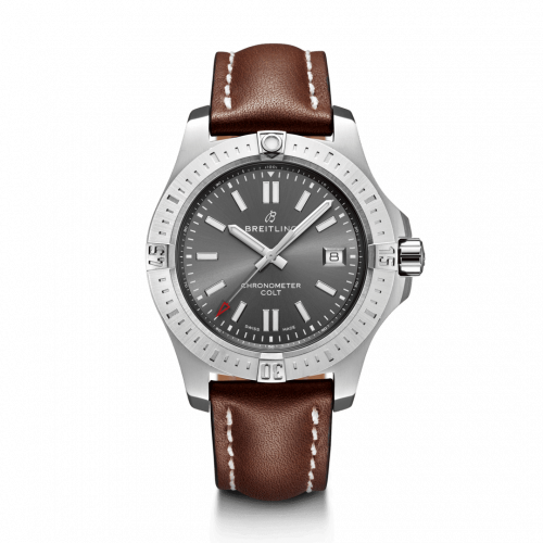 Breitling Chronomat Colt 41 Automatic Tempest Grey / Calf / Pin A17313101F1X2 Breitling Chronomat Colt 41 Automatic Tempest Grey / Calf / Pin A17313101F1X2