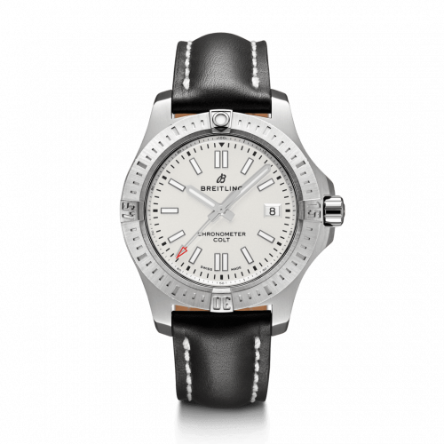 Breitling Chronomat Colt 41 Automatic Silver / Calf / Folding A17313101G1X2 Breitling Chronomat Colt 41 Automatic Silver / Calf / Folding A17313101G1X2