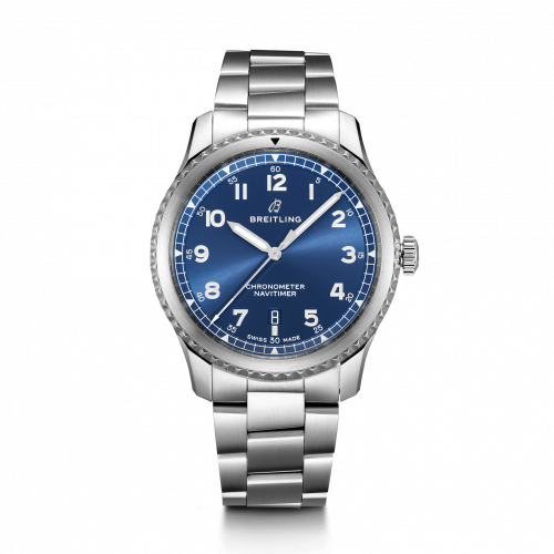 Breitling Navitimer 8 Automatic 41 Stainless Steel / Blue / Bracelet A17314101C1A1 Breitling Navitimer 8 Automatic 41 Stainless Steel / Blue / Bracelet A17314101C1A1
