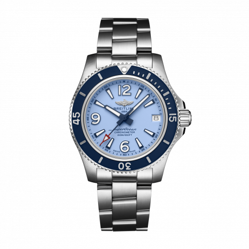 Breitling Superocean 36 Stainless Steel / Blue / Bracelet A17316D81C1A1 Breitling Superocean 36 Stainless Steel / Blue / Bracelet A17316D81C1A1