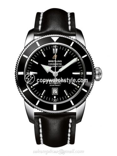 Breitling Superocean Heritage 46 Stainless Steel / Black / Black / Calf A1732024.B868.441X Breitling Superocean Heritage 46 Stainless Steel / Black / Black / Calf A1732024.B868.441X