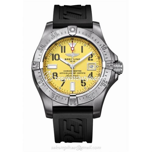 Breitling Avenger Seawolf Stainless Steel / Yellow A1733010.I513 Breitling Avenger Seawolf Stainless Steel / Yellow A1733010.I513