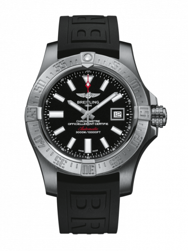 Breitling Avenger II Seawolf Stainless Steel / Volcano Black / Rubber / Folding A1733110/BC30/153S/A20DSA.2 Breitling Avenger II Seawolf Stainless Steel / Volcano Black / Rubber / Folding A1733110/BC30/153S/A20DSA.2