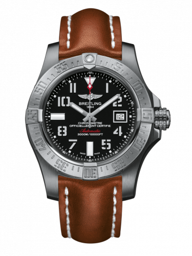 Breitling Avenger II Seawolf Stainless Steel / Volcano Black / Calf / Folding A1733110/BC31/434X/A20DSA.1 Breitling Avenger II Seawolf Stainless Steel / Volcano Black / Calf / Folding A1733110/BC31/434X/A20DSA.1